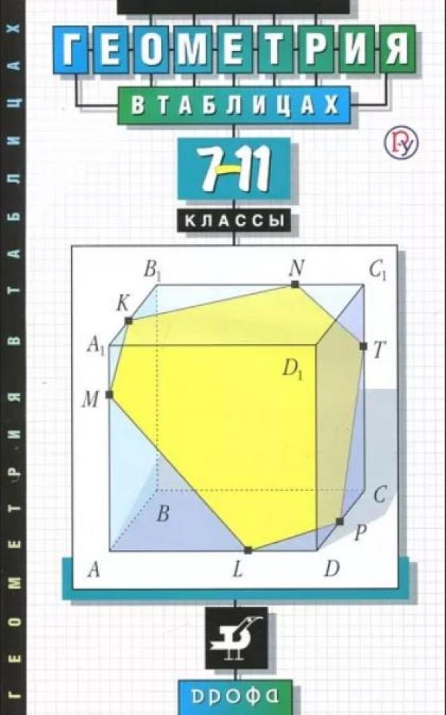 Геометрия в таблицах. 7-11 класс. Справочное пособие. 2005