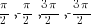 {pi}/2, -{pi}/2, {3{pi}}/2, -{3{pi}}/2