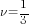 {nu}={1/3}