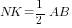 NK={1/2}AB