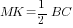 MK={1/2}BC