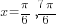 x={pi}/6, {7{pi}}/6