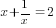 x+1/x=2