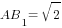 AB_1=sqrt{2}