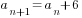 a_{n+1}=a_n+6