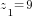 z_1=9