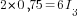2*0,75=6I_3