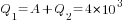 Q_1=A+Q_2=4*10^3