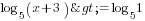 log_5 (x+3)>=log_5 1