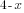 4-x