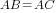 AB=AC