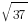 sqrt{37}