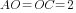AO=OC=2