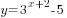 y=3^{x+2}-5