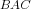 BAC
