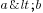 a<b