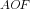 AOF