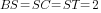 BS=SC=ST=2