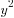 y^2