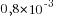 0,8*10^{-3}