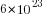 6*10^23