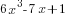 6x^3-7x+1